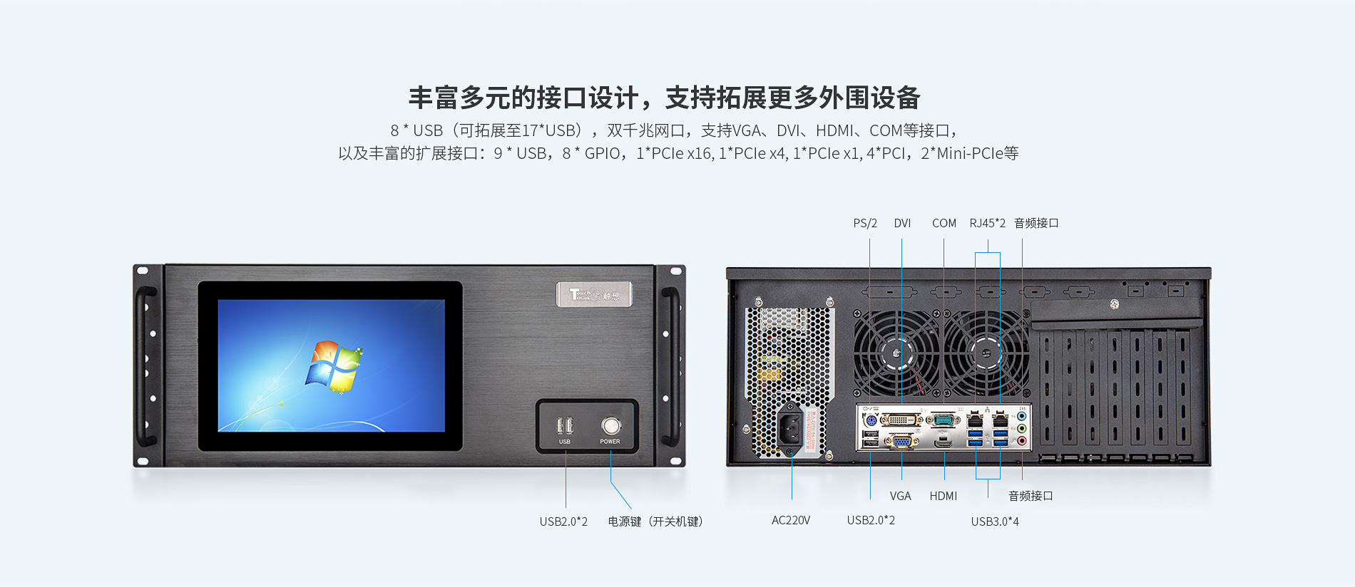 國產4U工控機 國產4U工控機